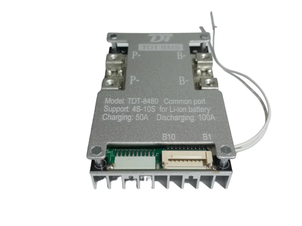 TDT 4S-10S Destekli 100A Balanslı Lityum Batarya BMS