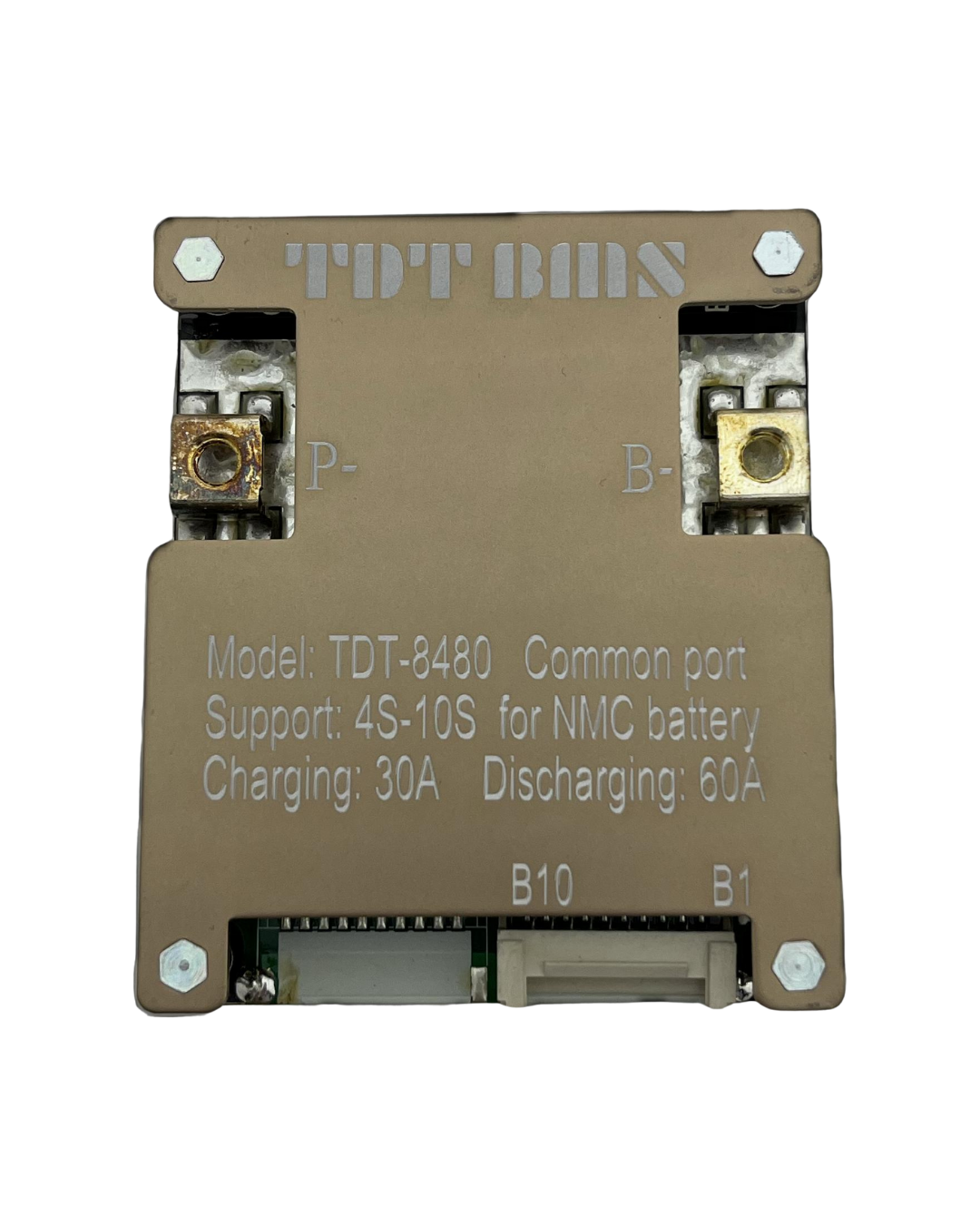 TDT 4S-10S Destekli 60A Balanslı Lityum Batarya BMS